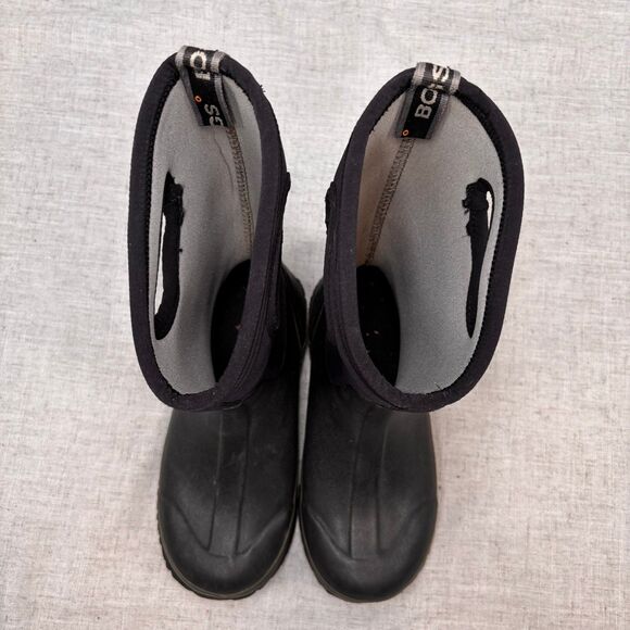 BOGS Unisex Waterproof Insulated Rubber & Neoprene Winter Rain Boot Kids Size 5 - Picture 4 of 10